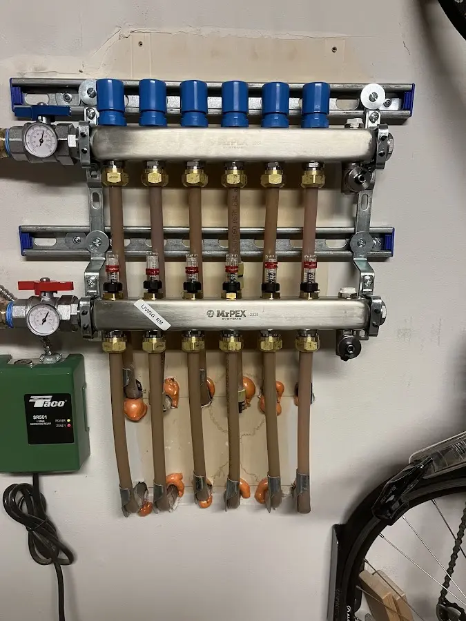 Plumber performing Leak Detection at a residential property in Shreveport